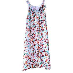 🔥 5 for $30 🔥 Holiday Editions Girls Floral Sleeveless Dress, Size 14